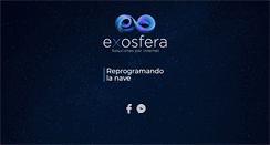 Desktop Screenshot of exosfera.com