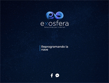 Tablet Screenshot of exosfera.com